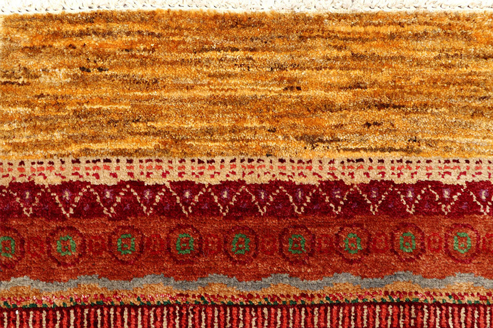 Multi Colored Gabbeh 2' 7 x 10' 1 - No. 61097 - ALRUG Rug Store