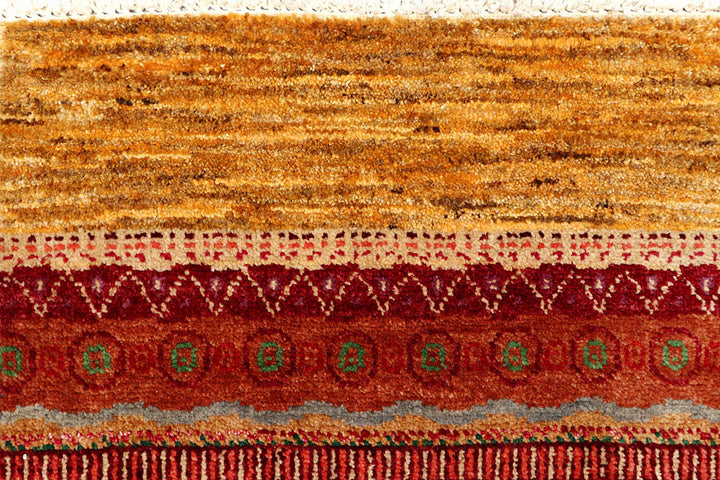 Multi Colored Gabbeh 2' 7 x 10' 1 - No. 61097 - ALRUG Rug Store