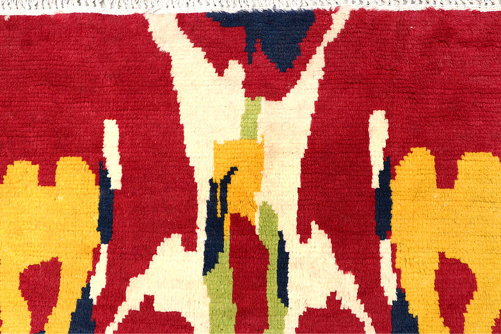 Multi Colored Gabbeh 5' x 8' 6 - No. 61101 - ALRUG Rug Store
