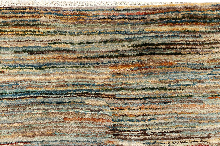 Multi Colored Gabbeh 4' 2 x 5' 10 - No. 61102 - ALRUG Rug Store