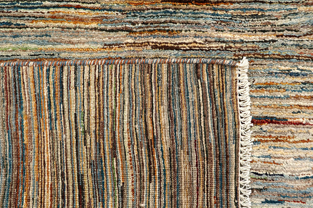 Multi Colored Gabbeh 4' 2 x 5' 10 - No. 61102 - ALRUG Rug Store