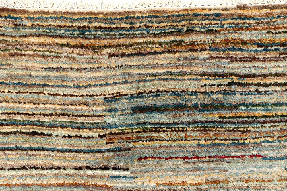 Multi Colored Gabbeh 4' 1 x 5' 9 - No. 61103 - ALRUG Rug Store