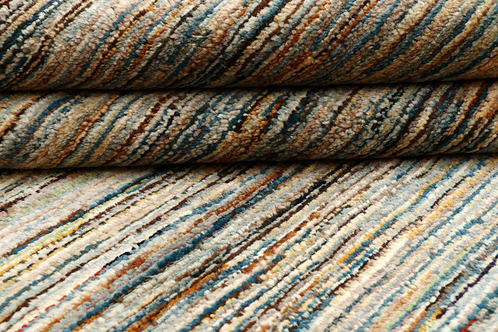 Multi Colored Gabbeh 4' 1 x 5' 9 - No. 61103 - ALRUG Rug Store