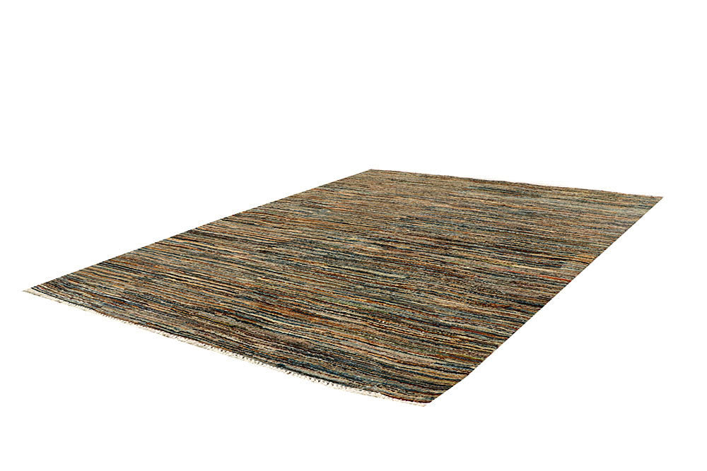Multi Colored Gabbeh 4' 1 x 5' 9 - No. 61103 - ALRUG Rug Store