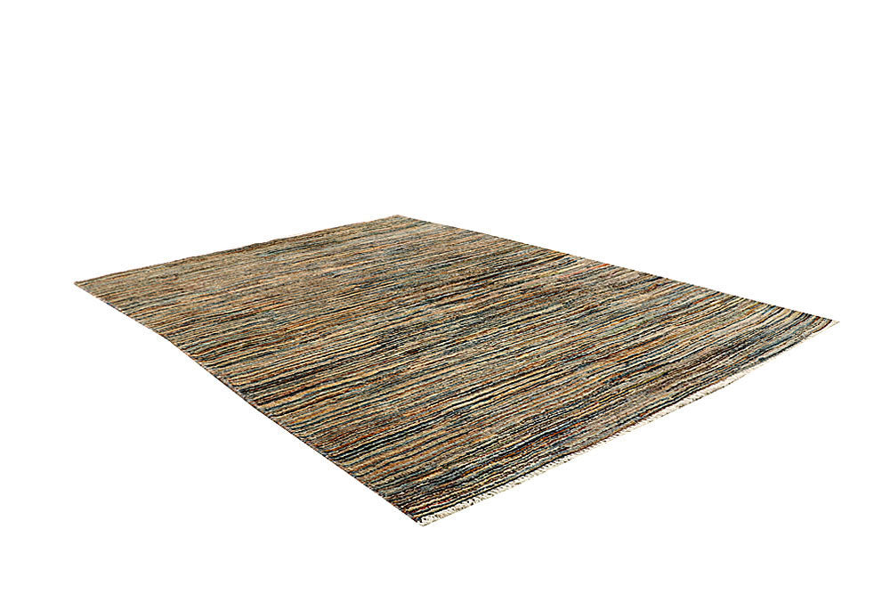 Multi Colored Gabbeh 4' 1 x 5' 9 - No. 61103 - ALRUG Rug Store