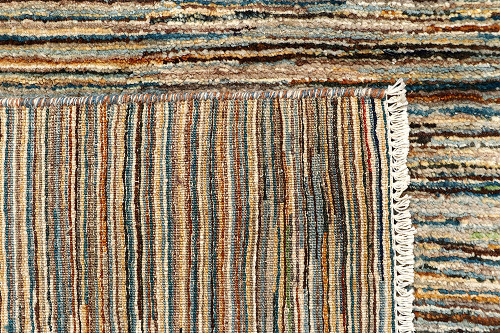 Multi Colored Gabbeh 4' 1 x 5' 9 - No. 61103 - ALRUG Rug Store