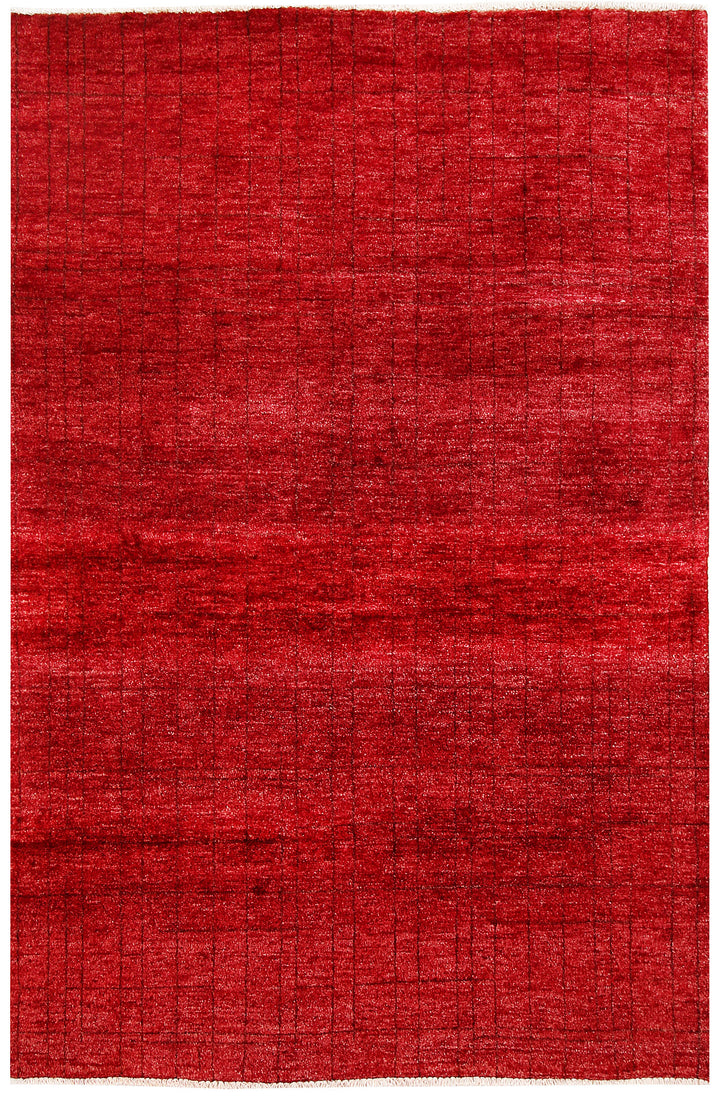 Crimson Gabbeh 3' 10 x 5' 11 - No. 61104 - ALRUG Rug Store