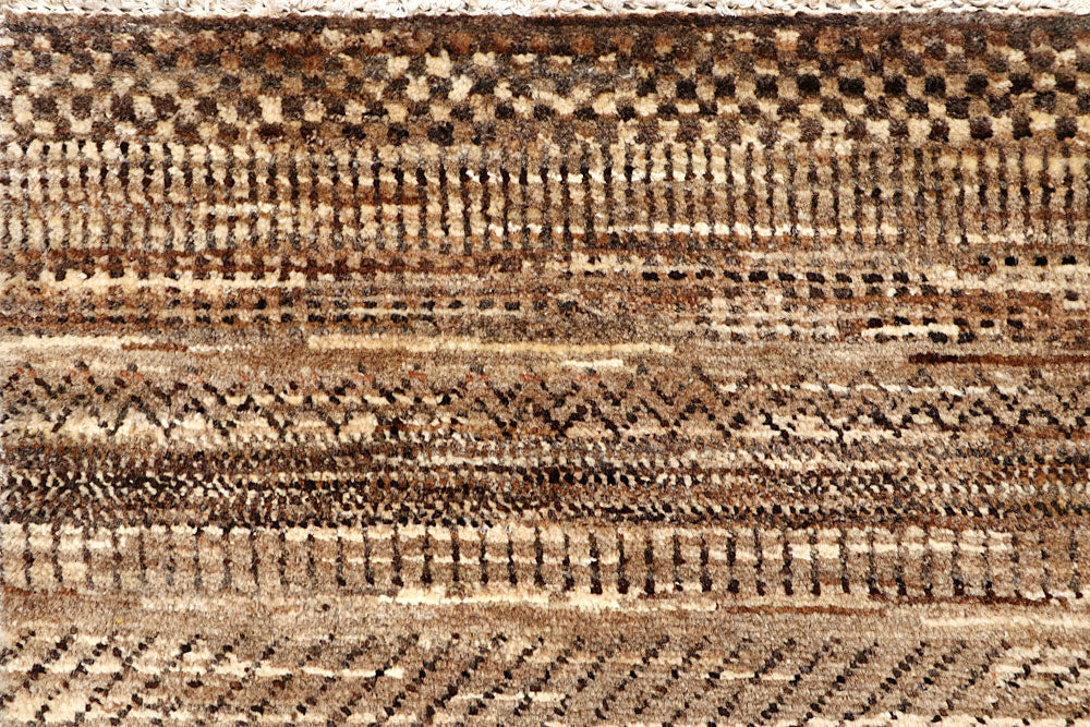 Tan Gabbeh 4' 2 x 6' 2 - No. 61105 - ALRUG Rug Store