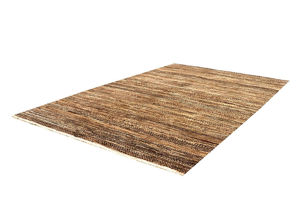 Tan Gabbeh 4' 2 x 6' 2 - No. 61105 - ALRUG Rug Store