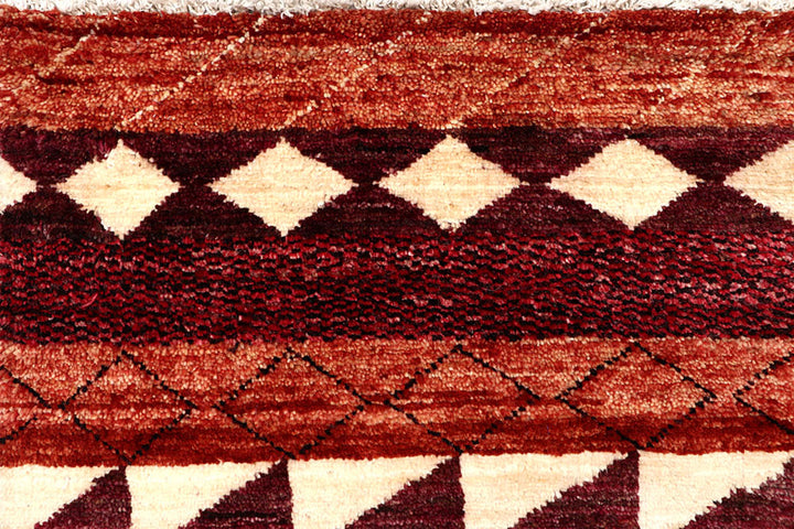 Multi Colored Gabbeh 2' 6 x 10' - No. 61107 - ALRUG Rug Store
