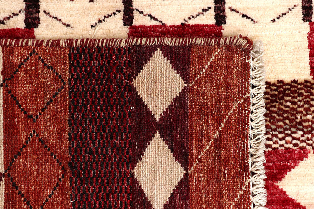 Multi Colored Gabbeh 2' 6 x 10' - No. 61107 - ALRUG Rug Store