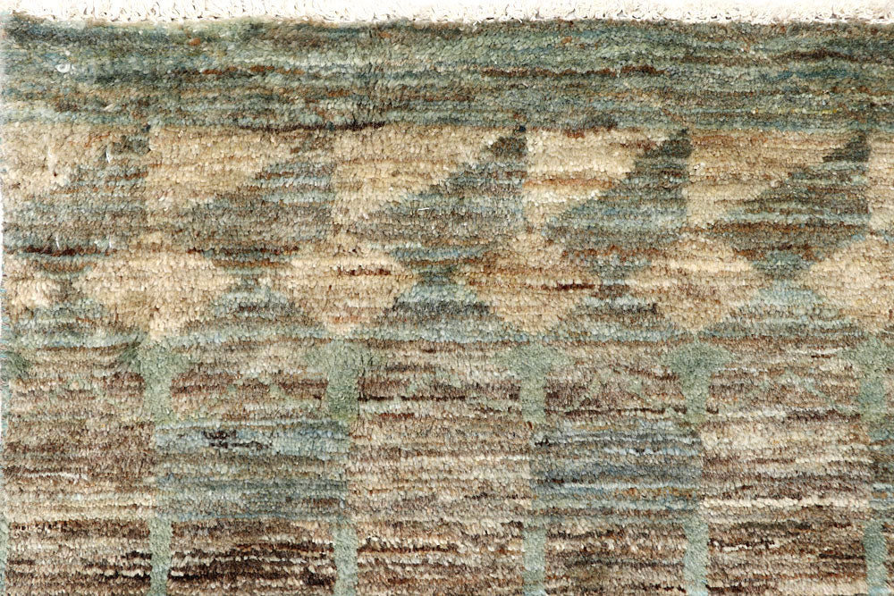 Multi Colored Gabbeh 4' x 12' - No. 61110 - ALRUG Rug Store