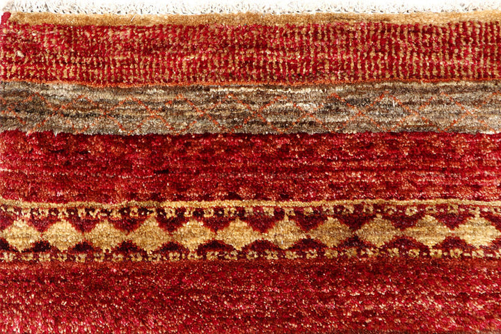 Multi Colored Gabbeh 4' x 12' 2 - No. 61112 - ALRUG Rug Store