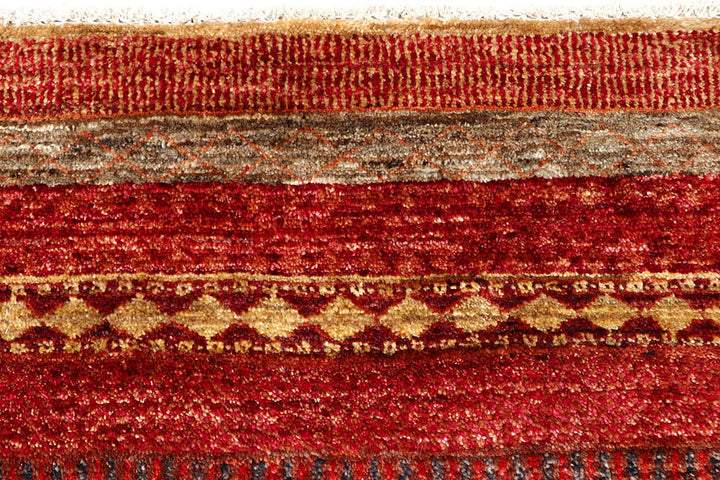 Multi Colored Gabbeh 4' x 12' 2 - No. 61112 - ALRUG Rug Store