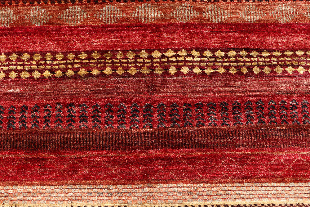 Multi Colored Gabbeh 4' x 12' 2 - No. 61112 - ALRUG Rug Store