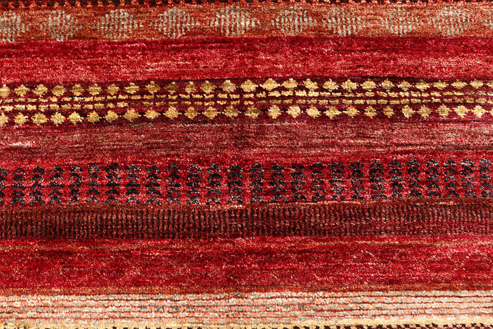Multi Colored Gabbeh 4' x 12' 2 - No. 61112 - ALRUG Rug Store