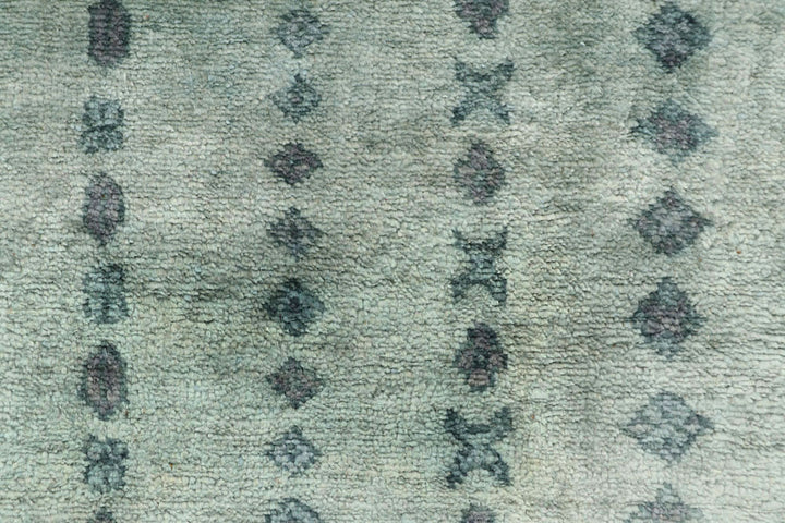 Cadet Blue Gabbeh 4' 2 x 6' 1 - No. 61115 - ALRUG Rug Store