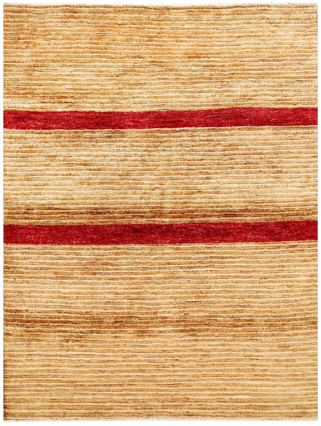 Wheat Gabbeh 4' 7 x 6' 2 - No. 61116 - ALRUG Rug Store