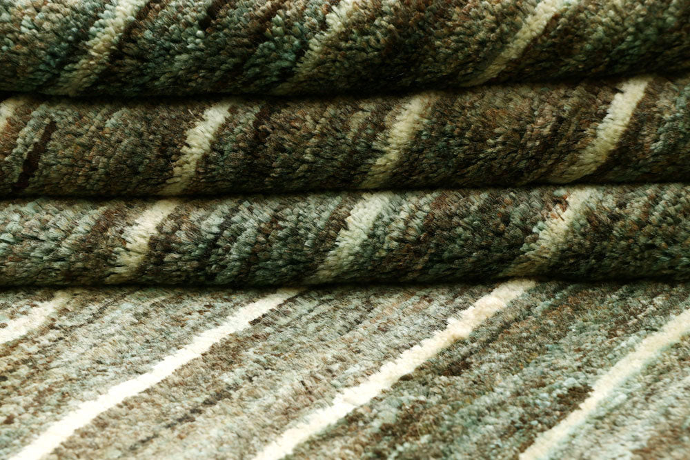 Multi Colored Gabbeh 4' 7 x 6' 3 - No. 61117 - ALRUG Rug Store