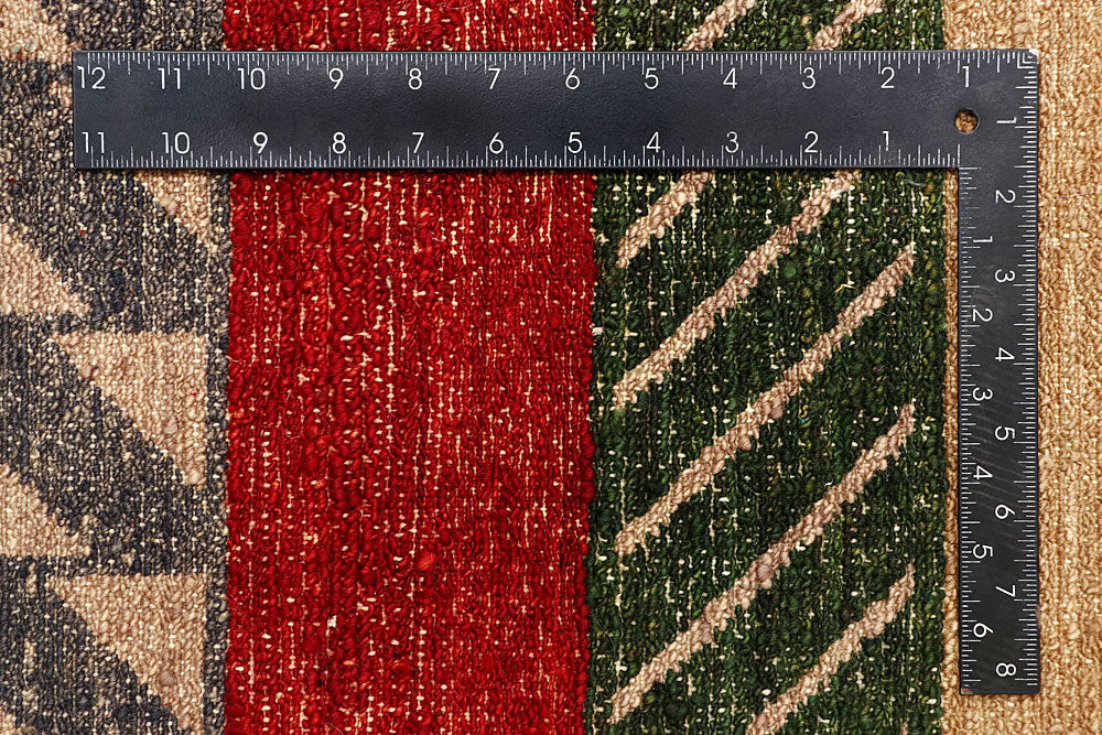 Multi Colored Gabbeh 4' 7 x 6' 4 - No. 61118 - ALRUG Rug Store