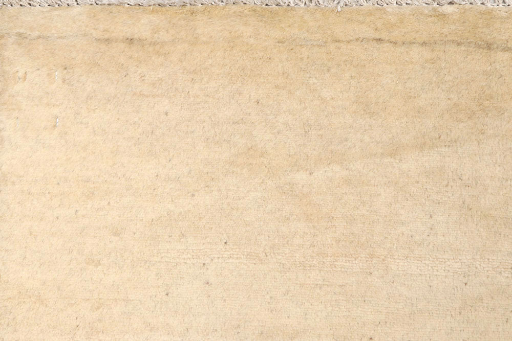 Blanched Almond Gabbeh 4' x 6' - No. 61119 - ALRUG Rug Store