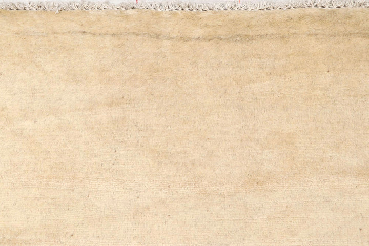 Blanched Almond Gabbeh 4' x 6' - No. 61119 - ALRUG Rug Store