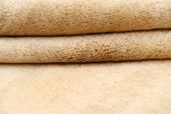 Blanched Almond Gabbeh 4' x 6' - No. 61119 - ALRUG Rug Store