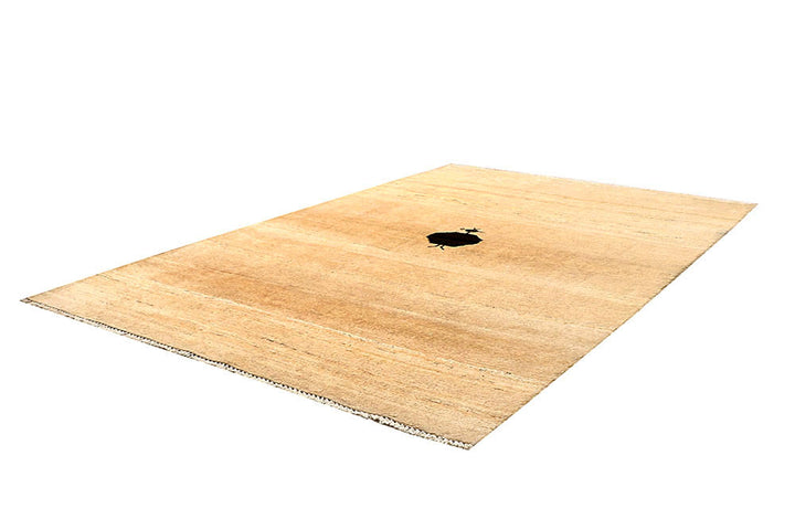 Blanched Almond Gabbeh 4' x 6' - No. 61119 - ALRUG Rug Store