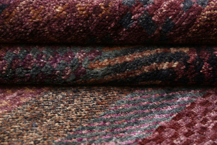 Multi Colored Gabbeh 4' 2 x 5' 11 - No. 61122 - ALRUG Rug Store