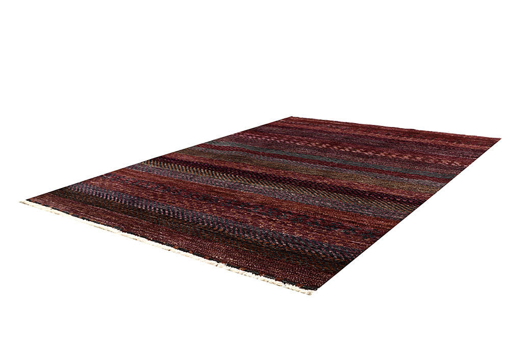 Multi Colored Gabbeh 4' 2 x 5' 11 - No. 61122 - ALRUG Rug Store