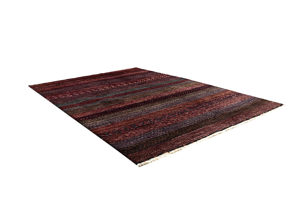 Multi Colored Gabbeh 4' 2 x 5' 11 - No. 61122 - ALRUG Rug Store