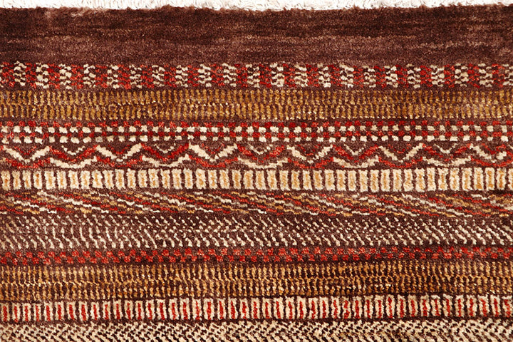 Multi Colored Gabbeh 3' 11 x 6' 2 - No. 61123 - ALRUG Rug Store