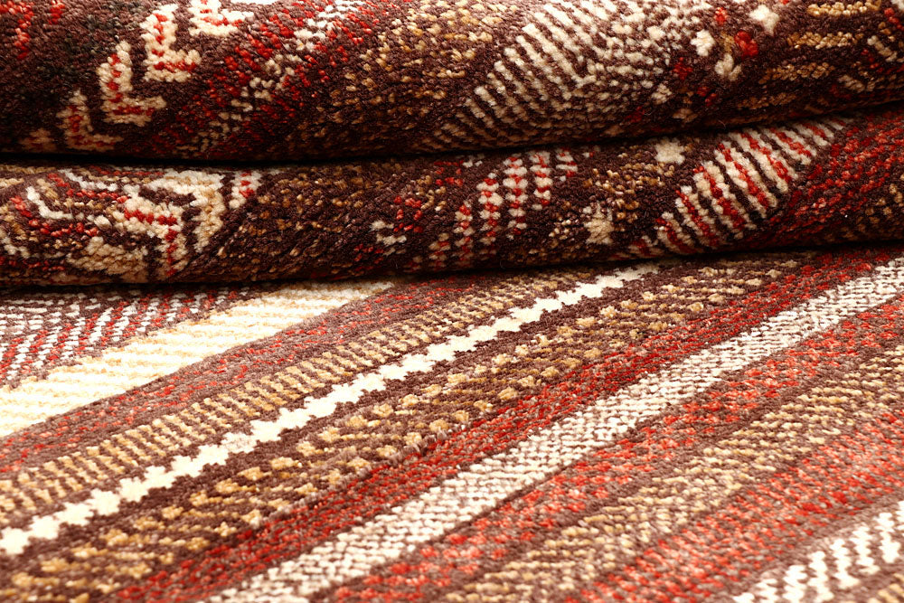Multi Colored Gabbeh 3' 11 x 6' 2 - No. 61123 - ALRUG Rug Store