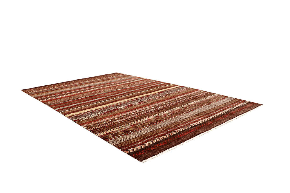 Multi Colored Gabbeh 3' 11 x 6' 2 - No. 61123 - ALRUG Rug Store
