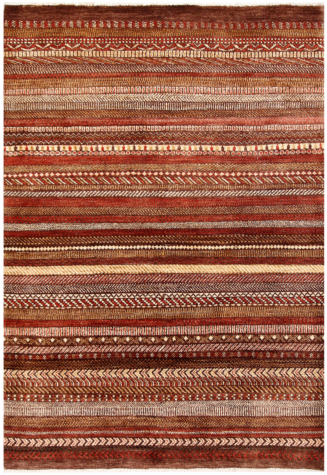 Multi Colored Gabbeh 3' 11 x 6' 2 - No. 61123 - ALRUG Rug Store