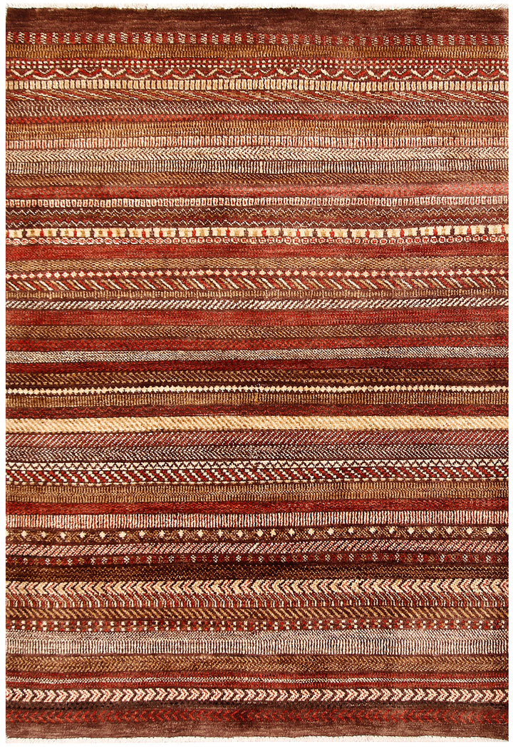 Multi Colored Gabbeh 3' 11 x 6' 2 - No. 61123 - ALRUG Rug Store