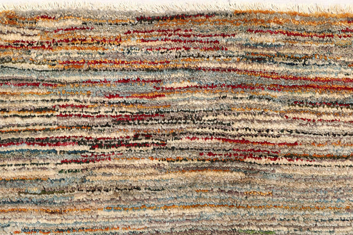 Multi Colored Gabbeh 5' 3 x 7' 9 - No. 61128 - ALRUG Rug Store