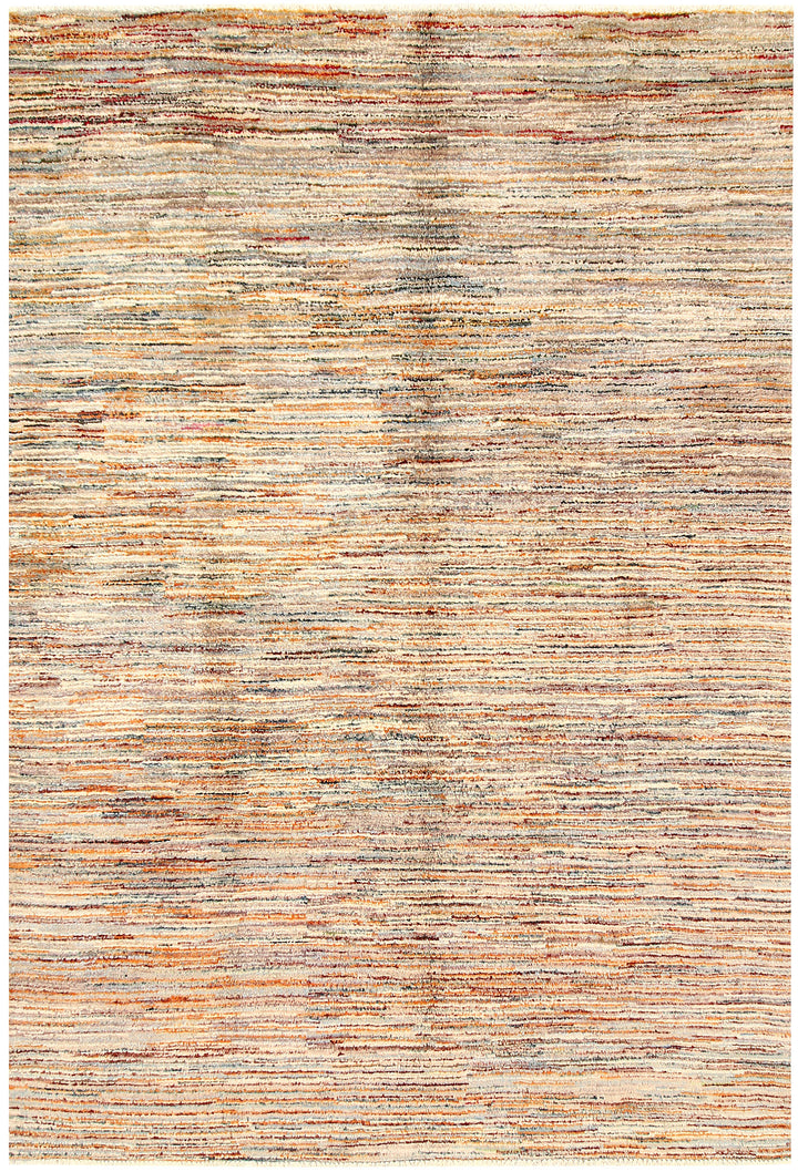 Multi Colored Gabbeh 5' 3 x 7' 9 - No. 61128 - ALRUG Rug Store