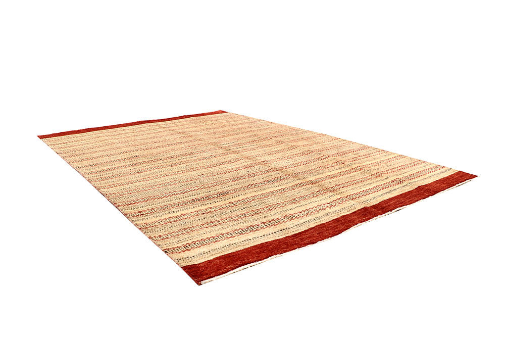 Bisque Gabbeh 5' 3 x 7' 9 - No. 61130 - ALRUG Rug Store