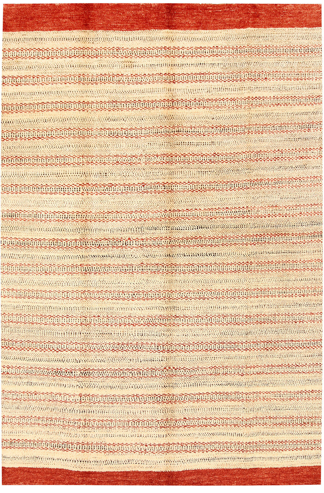 Bisque Gabbeh 5' 3 x 7' 9 - No. 61130 - ALRUG Rug Store