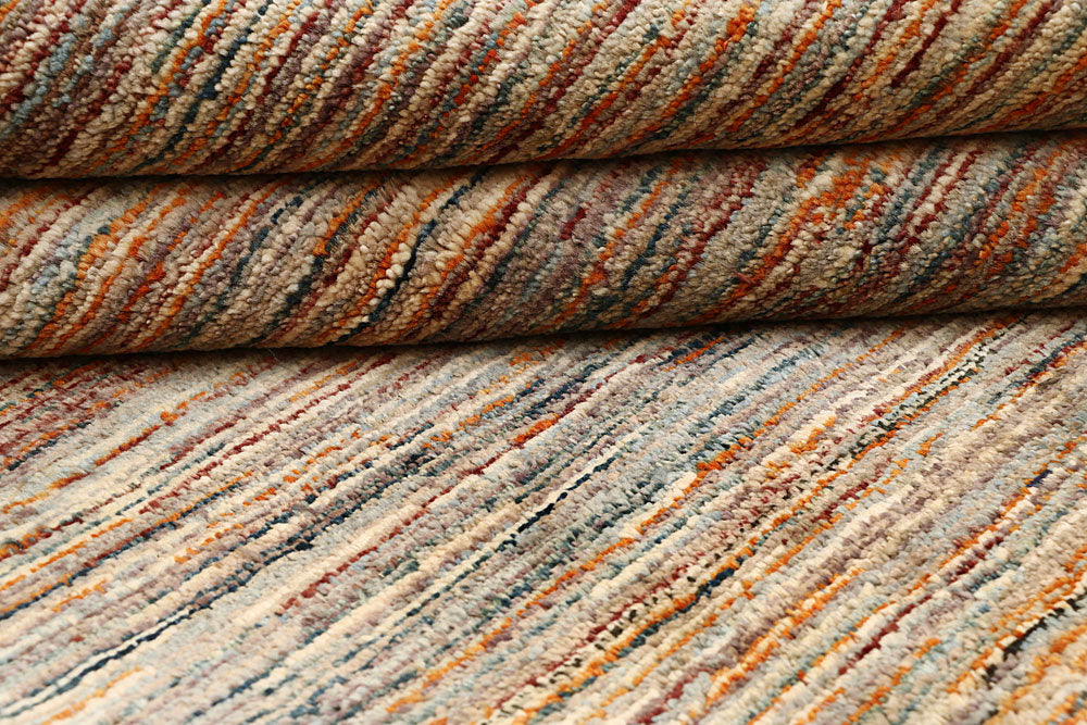 Multi Colored Gabbeh 5' 1 x 7' 9 - No. 61131 - ALRUG Rug Store