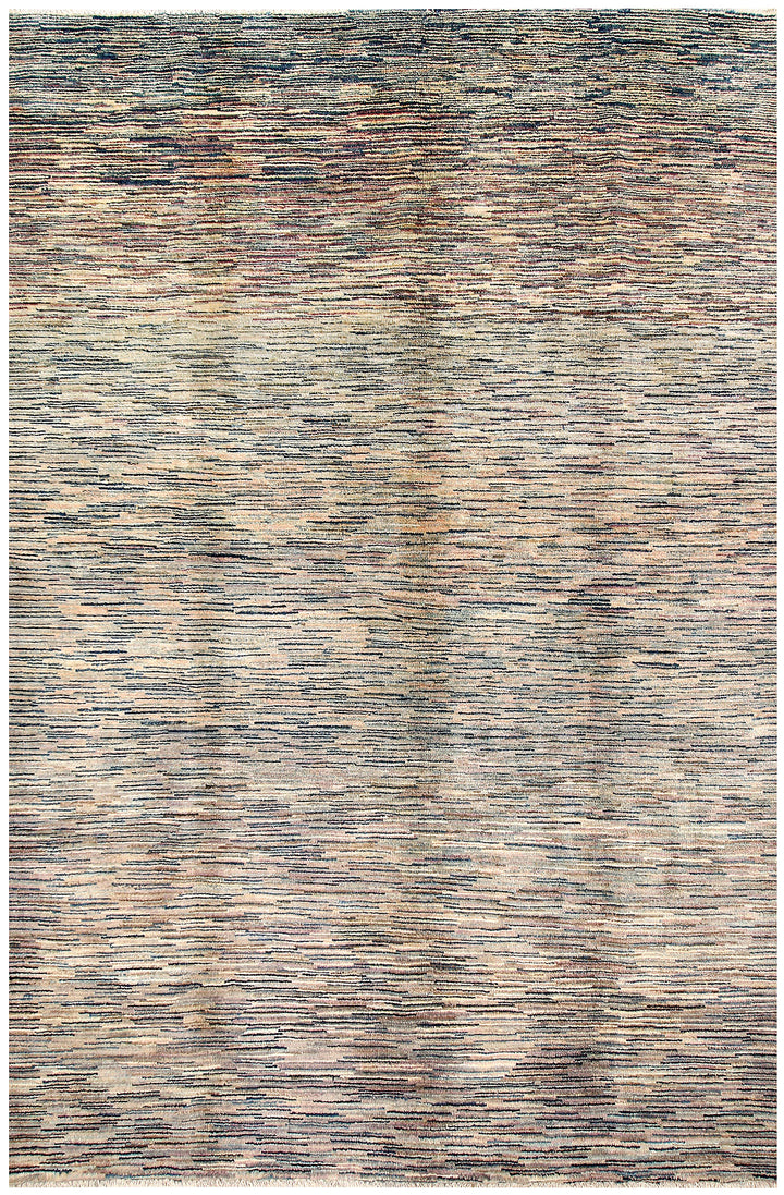 Multi Colored Gabbeh 5' 6 x 8' 3 - No. 61132 - ALRUG Rug Store