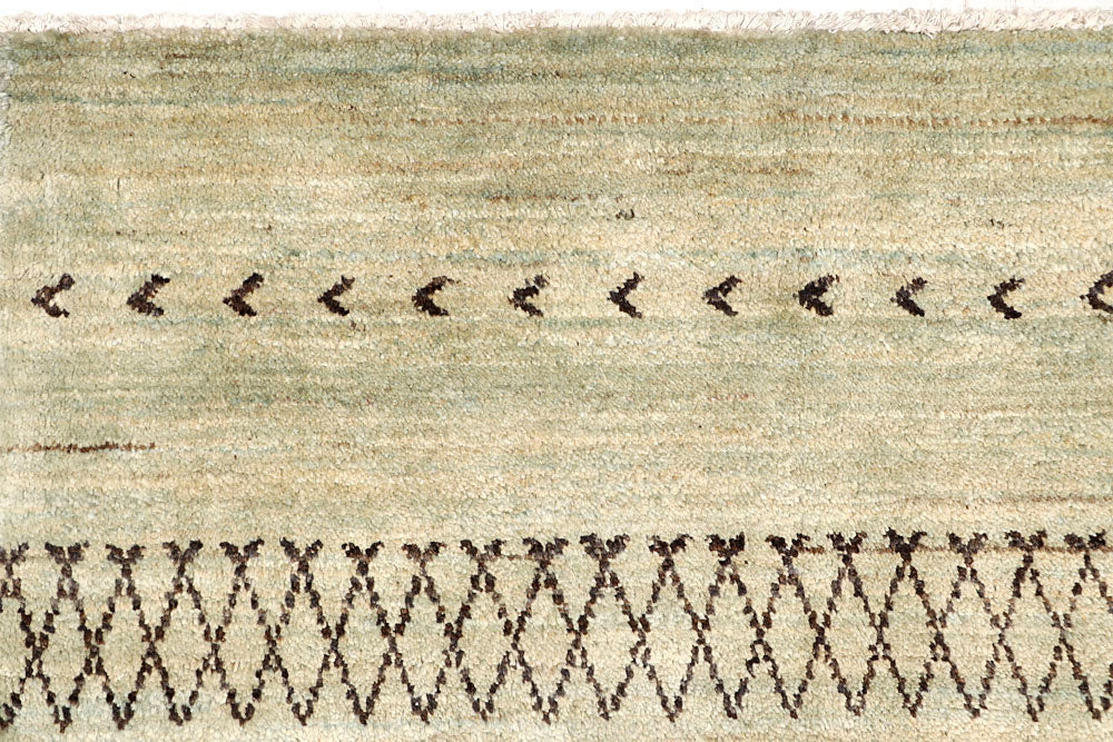 Beige Gabbeh 6' 7 x 10' - No. 61133 - ALRUG Rug Store