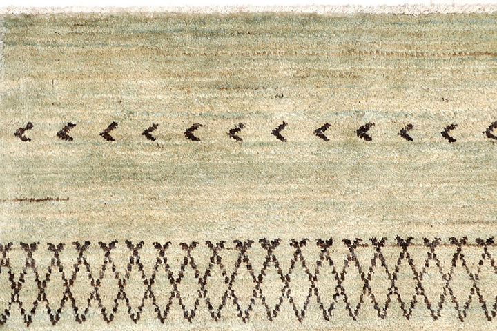 Beige Gabbeh 6' 7 x 10' - No. 61133 - ALRUG Rug Store