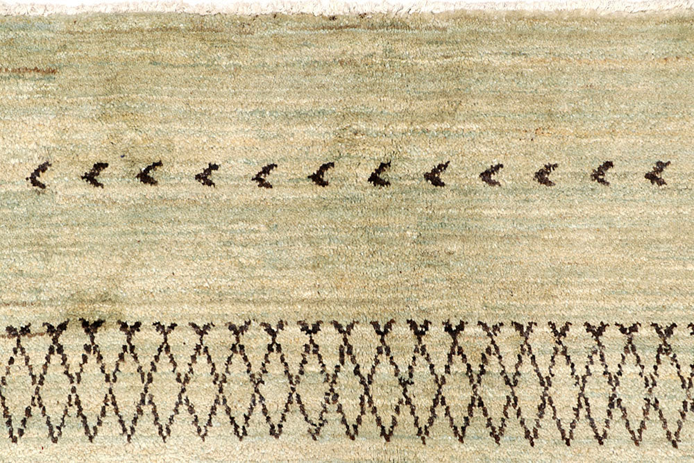Beige Gabbeh 6' 7 x 10' - No. 61133 - ALRUG Rug Store