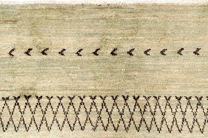 Beige Gabbeh 6' 7 x 10' - No. 61133 - ALRUG Rug Store