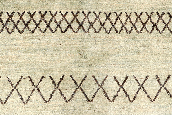 Beige Gabbeh 6' 7 x 10' - No. 61133 - ALRUG Rug Store