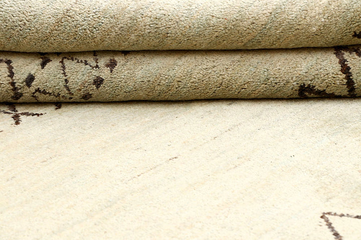 Beige Gabbeh 6' 7 x 10' - No. 61133 - ALRUG Rug Store