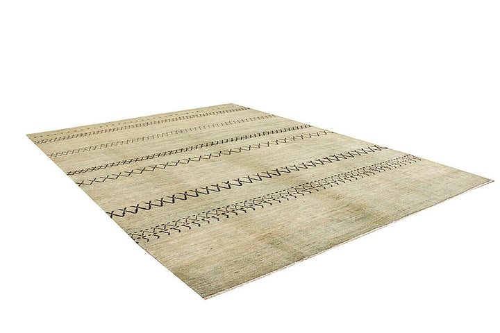 Beige Gabbeh 6' 7 x 10' - No. 61133 - ALRUG Rug Store