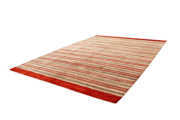 Multi Colored Gabbeh 6' 8 x 9' 10 - No. 61134 - ALRUG Rug Store